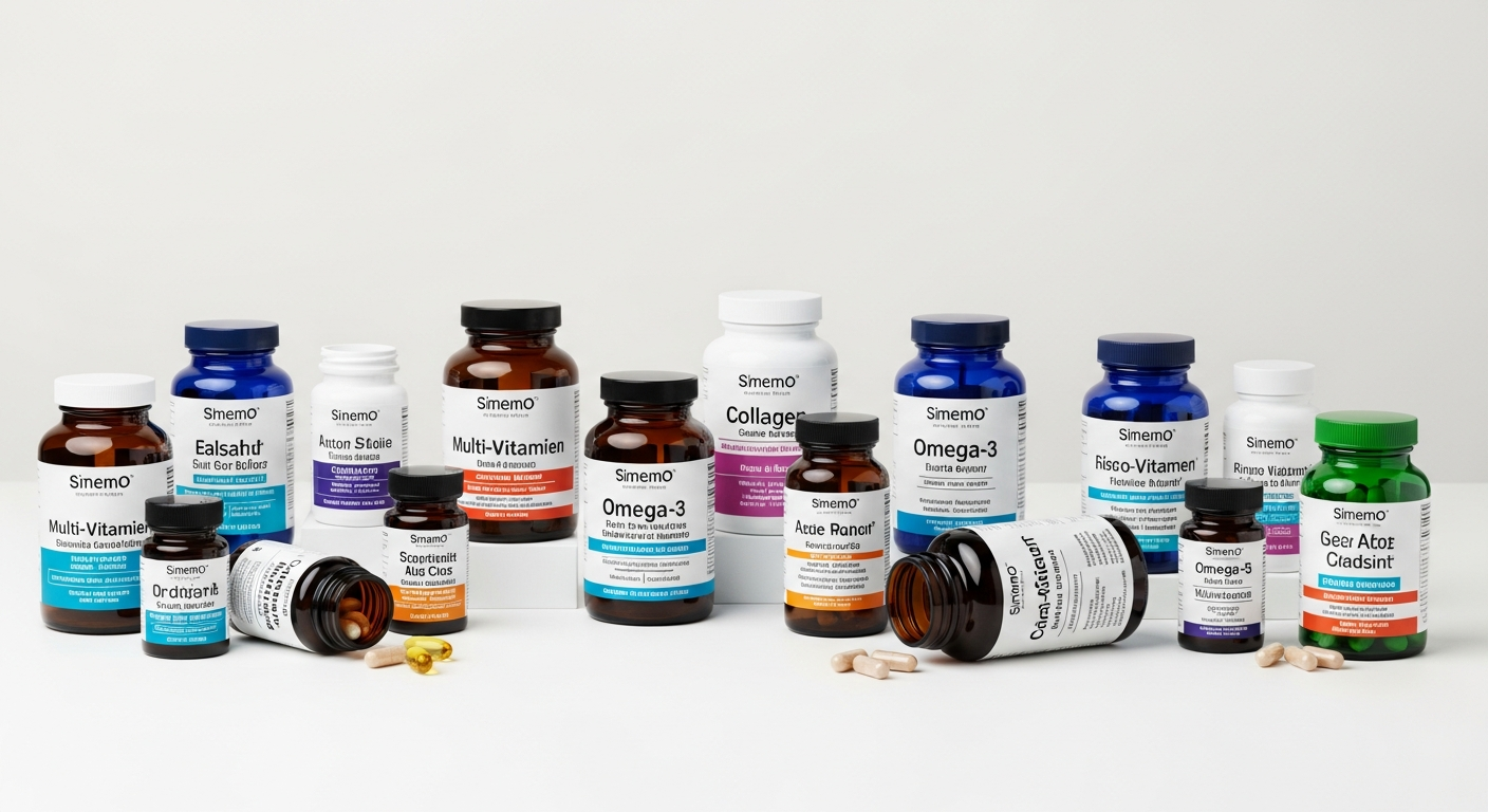 Anti-aging supplements and vitamins guide for optimal wellness