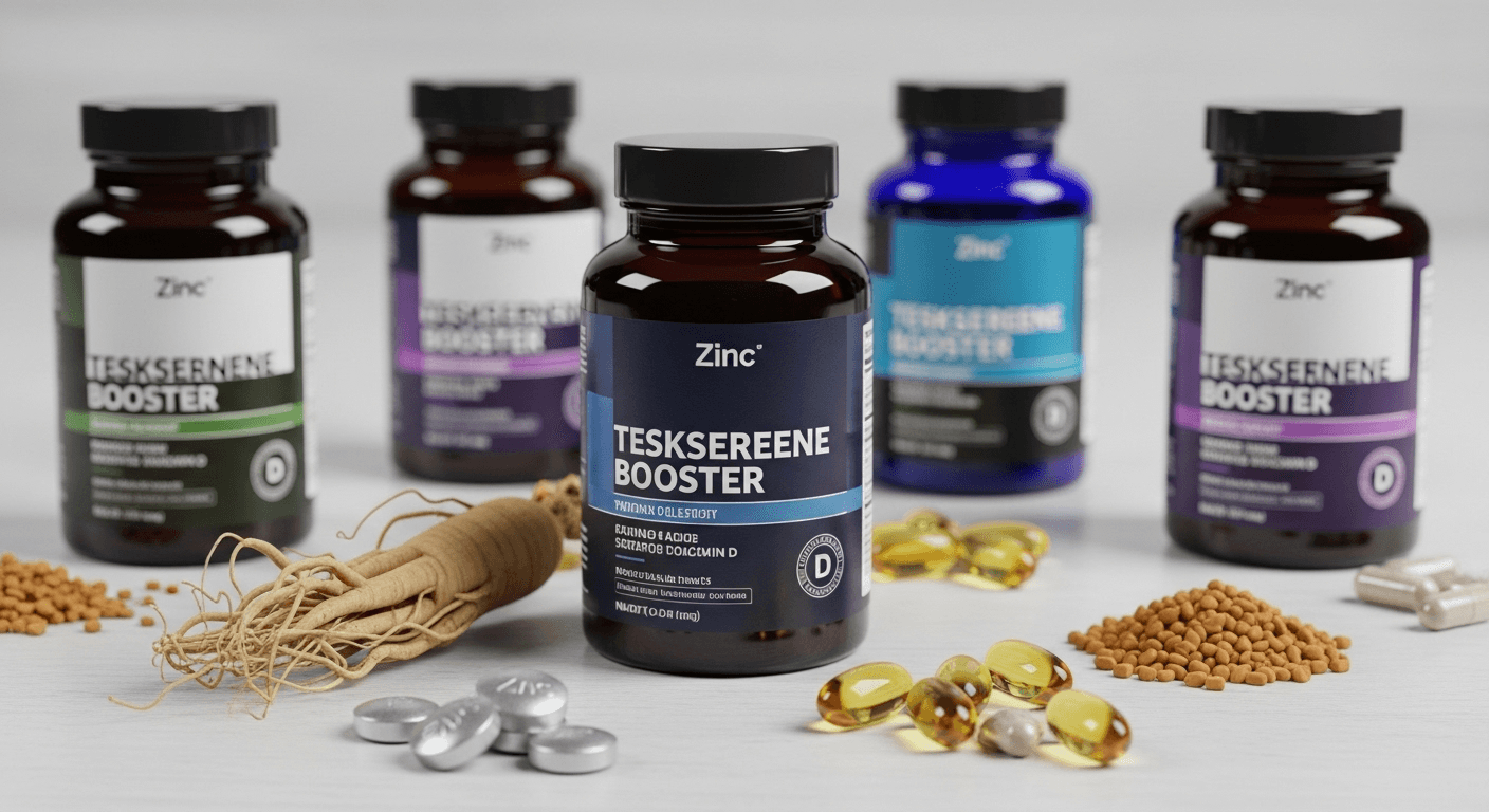 Best testosterone boosters for men over 40 with natural ingredients