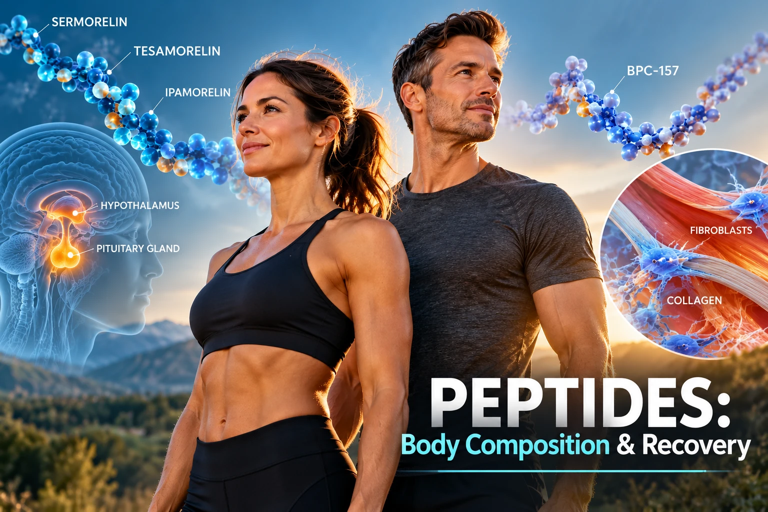 Peptide Therapy for Body Composition and Recovery: What Does the Science Actually Show?